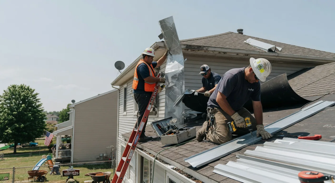 Metal Roof Inspection in Dallas Center, IA